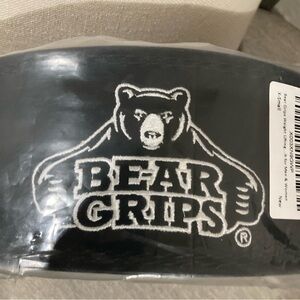 Bear Grips Black Weightlifting Belt